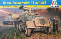 Немецкая РСЗО 15 cm Panzerwerfer 42 auf sWS