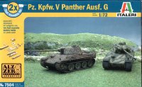 Pz.Kfpw. V Panther Ausf. G (2 быстросборные модели) 1/72
