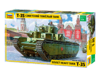 Советский тяжелый танк Т-35 (масштаб 1/35)