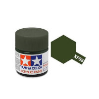XF-58 Olive Green flat (Оливковый Зеленый матовый), 10 ml.