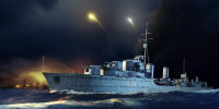 Корабль  HMS Zulu Destroyer 1941 (1:350)
