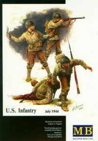 Американская пехота 1944 года