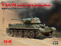 T-34/76 (производство начала 1943 г.), Советский средний танк ІІ МВ