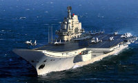Корабль  Китайский авианосец PLA Navy Aircraft Carrier