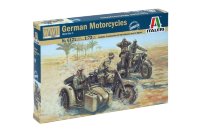 German Motorcycles WWII (Немецкие мотоциклисты ВМВ, 2 шт. в наборе) 1/72