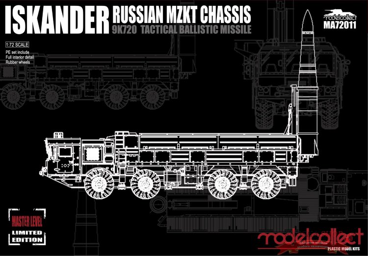 Российский ракетный комплекс "Искандер" (9K720 Iskander-M Tactical ballistic missile MZKT) купить в Москве