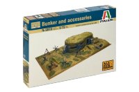 Bunker and accesories WWII (Бункер и аксессуары) 1/72