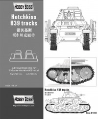 Пластиковые траки Hotchkiss H35/39 series Tracks Individual Track Links 1/35