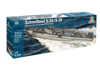 Торпедный катер Schnellboot S-26 / S-38, масштаб 1/35