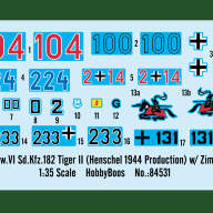Pz.Kpfw. VI Sd.Kfz. 181 Tiger II (Henschel 1944 Production) w/Zimmerit купить в Москве - Pz.Kpfw. VI Sd.Kfz. 181 Tiger II (Henschel 1944 Production) w/Zimmerit купить в Москве