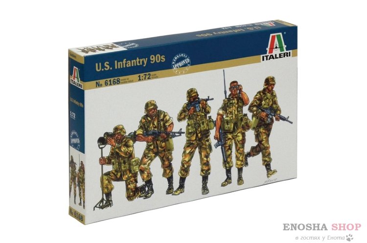U.S. Infantry 90s (Американская пехота 1990-х) 1/72 купить в Москве