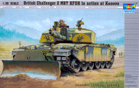 Trumpeter Британский танк Challenger 2 KFOR с грейдерским ножом