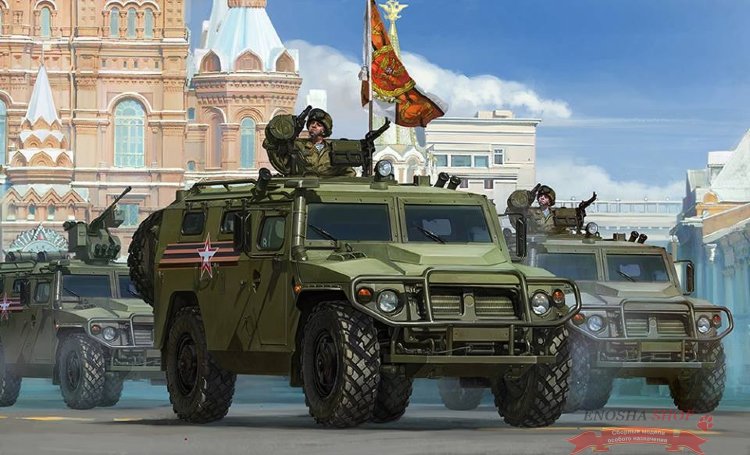 MENG Российский бронеавтомобиль ГАЗ-233115 "ТИГР-М" купить в Москве