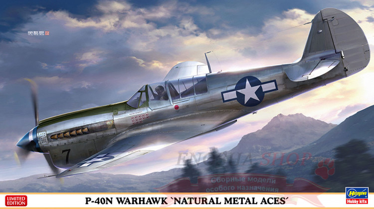 07516 P-40N Warhawk 'Natural Metal Aces' (Limited Edition) 1/48 купить в Москве