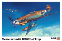 08881 Messerschmitt Bf109F-4 Trop 'Marseille' w/Figure, масштаб 1/32