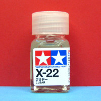 X-22 Clear gloss (Бесцветный прозрачный глянцевый лак), enamel paint 10 ml.
