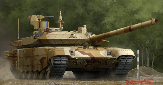 Российский танк Т-90МС "ТАГИЛ", версия 2013г.(Russian T-90S MODERNIZED (Mod 2013) купить в Москве