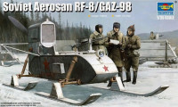 Сборная модель аэросани РФ-8, масштаб 1:35, Trumpeter