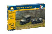Willys Jeep 1/4 ton 4x4 (2 быстросборные модели) 1/72