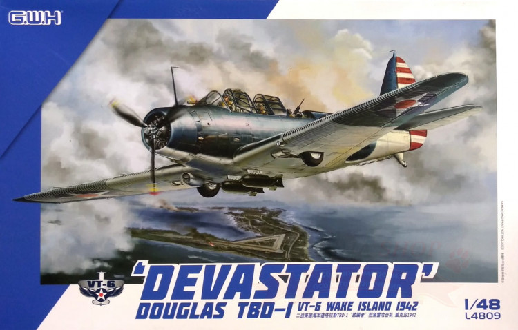 Douglas TBD-1 Devastator VT-6 at Wake Island 1942 купить в Москве
