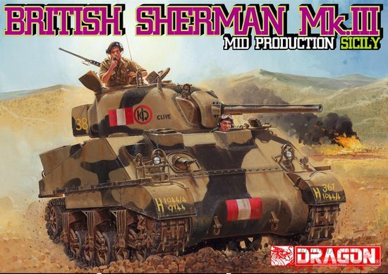 Танк Sherman Mk.III Mid Production, Sicily купить в Москве