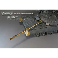 Ствол 2А46М (М-1, М-2) без термозащитного кожуха. Ствол орудия для установки на модели танков Т-64БВ, Т-72А (поздний), Т-72Б, Т-80У (УД), Т-90 (до 2006 года выпуска), Т-90С