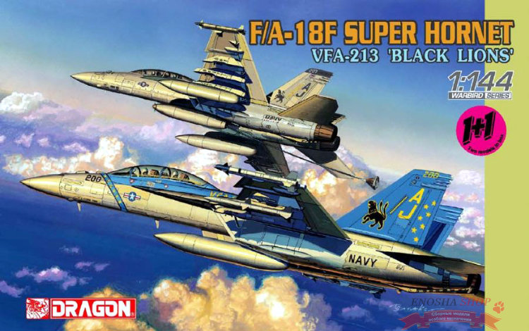 Самолёт F/A-18F VFA-213 2in1 купить в Москве