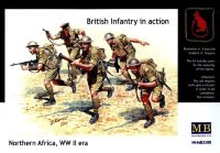 Британская пехота в бою, Северная Африка, 2МВ