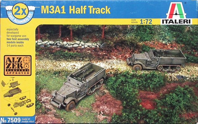 M3A1 Half Track (2 быстросборные модели) 1/72 купить в Москве