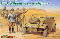 DAK Kübelwagen w/Officers Typ 82 (Кюбельваген с офицерами, Африканский корпус)