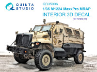 3D Декаль интерьера кабины M1224 MaxxPro MRAP (Kinetic) 1/35