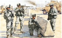 Американский контрольный пункт в Ираке