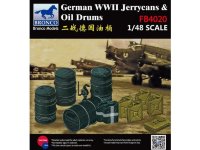 Аксессуары  German WWII Jerrycans & Oil Drums  (1:48)