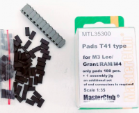 Pads T41 type for M3 Lee/Grant/RAM/M4