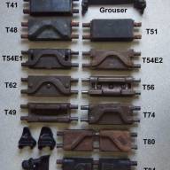 Pads T41 type for M3 Lee/Grant/RAM/M4 купить в Москве - Pads T41 type for M3 Lee/Grant/RAM/M4 купить в Москве