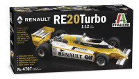 Renault RE20 Turbo, масштаб 1/12