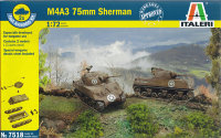 Танк M4A3 75mm Sherman (2 быстросборные модели) 1/72