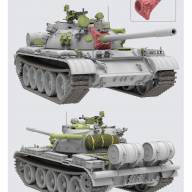 T-55A Medium Tank Mod. 1981 with workable track links купить в Москве - T-55A Medium Tank Mod. 1981 with workable track links купить в Москве