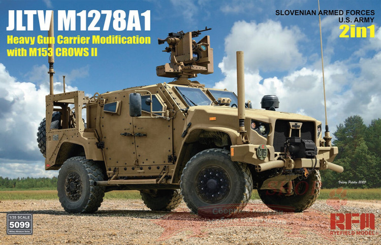 JLTV M1278A1 Heavy Gun Carrier Modification with M153 Crows II US Army / Slovenian Armed Forces купить в Москве