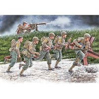 "Вперед, вперед, вперед!!! "Американские солдаты, операция Оверлорд, 1944"