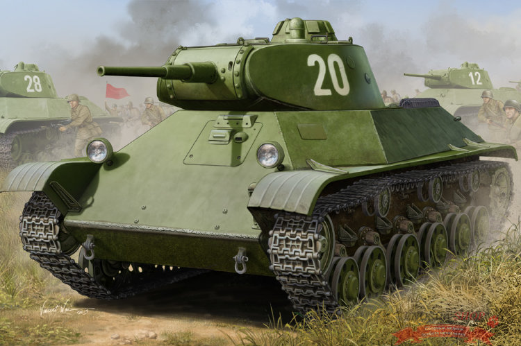 Советский легкий танк Т-50 купить в Москве
