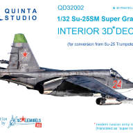3D Декаль интерьера кабины Су-25СМ (для модели Trumpeter) купить в Москве - 3D Декаль интерьера кабины Су-25СМ (для модели Trumpeter) купить в Москве