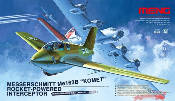 Messerschmitt Me-163B "Komet" Rocket-Powered Interceptor купить в Москве