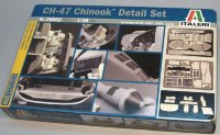 CH-47 Chinook Detail Set (Корректирующий набор для вертолета СН-47) 1/48