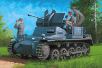 German Flakpanzer IA w/Ammo Trailer SPAAG