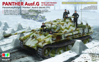 Немецкий танк Panther Ausf.G w/ Interior Limited Edition