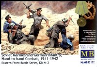 Советские морские пехотинцы и немецкая Пехота, рукопашный Бой, 1941-1942 гг. Комплект № 2