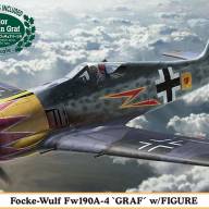 07492 Focke-Wulf Fw190A-4 &quot;Graf&quot; w/Figure купить в Москве - 07492 Focke-Wulf Fw190A-4 "Graf" w/Figure купить в Москве