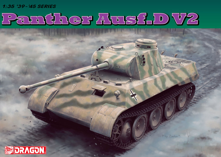 Немецкий танк Panther Ausf. D V2 купить в Москве