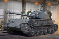 German VK4502 (P) Hintern (Rearward turret version)